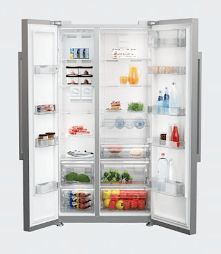 Beko Double Door 640L Fridge (Silver) pic 2