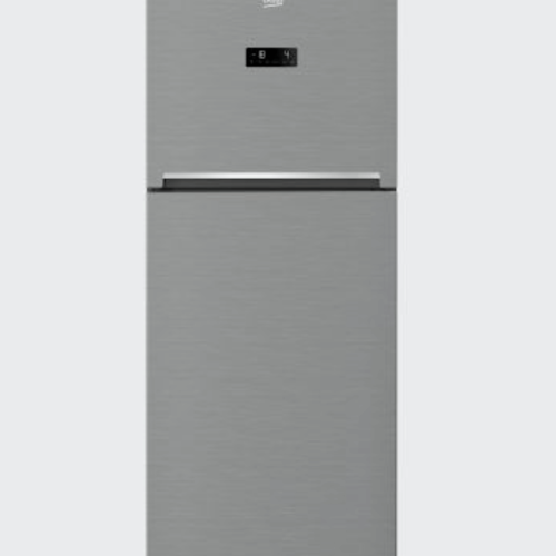 Beko Top Freezer 440L Fridge (Stainless Steel)