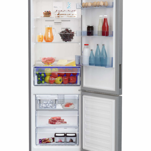 Beko Bottom Freezer 360L Fridge (Stainless Steel) pic 2