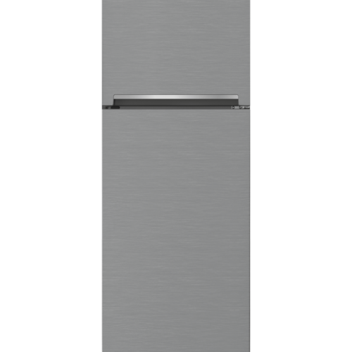 Beko Top Freezer 360L Fridge (Stainless Steel)